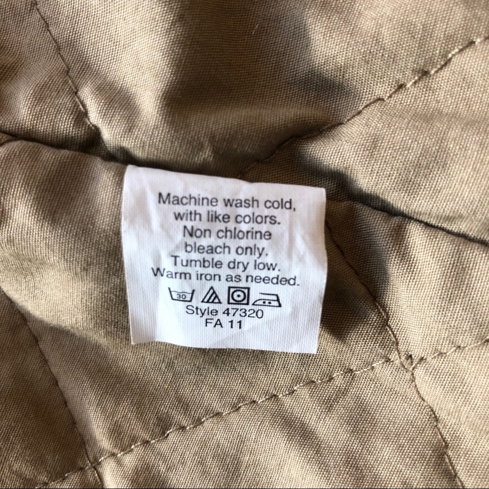 J. Crew Barn Coat Green Size Small EUC - Picture 5 of 7